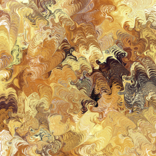 液态流体花纹装饰画