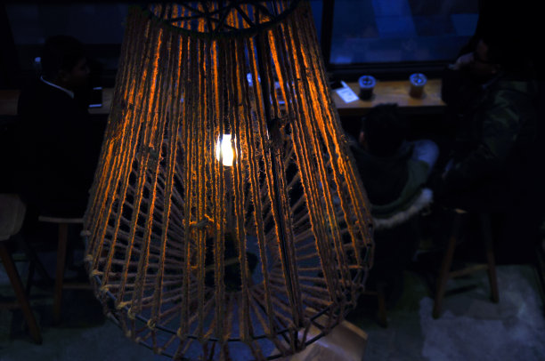 炫丽酒吧酒店背景