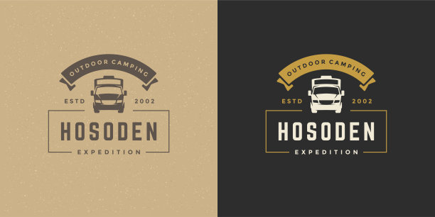 面包车字体设计