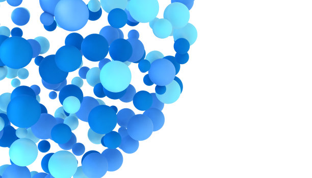 多彩环形几何抽象图案