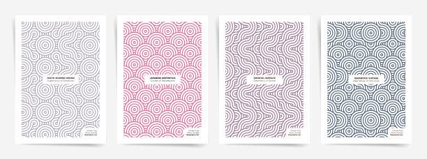 灰色圆形图案封面