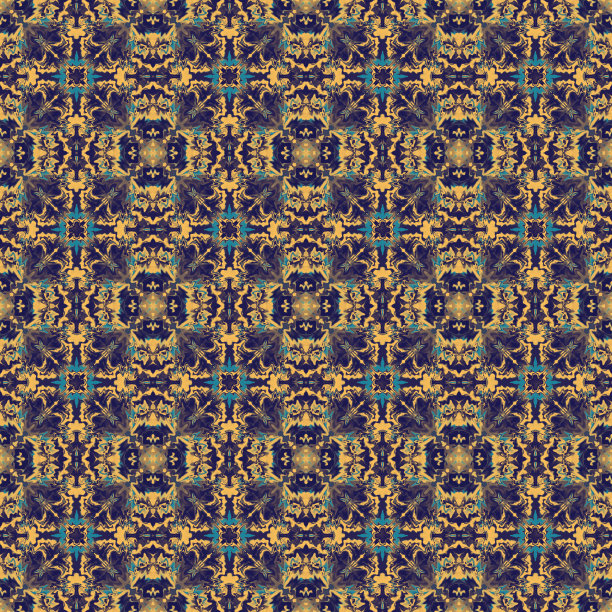 蓝色大理石纹地毯纹理