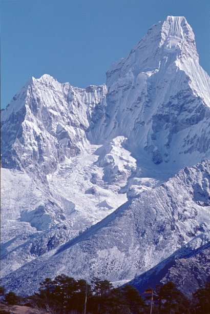 山,尼泊尔,岩石