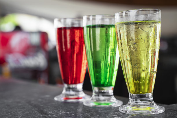 炫丽酒吧酒店背景