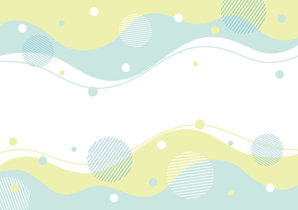 黄绿竖条纹简约背景图案