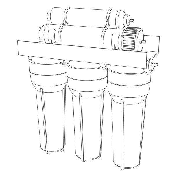 净水过滤示意图
