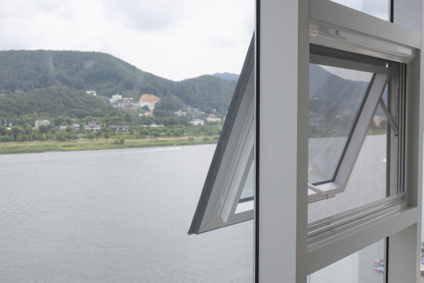 湖,房屋,水