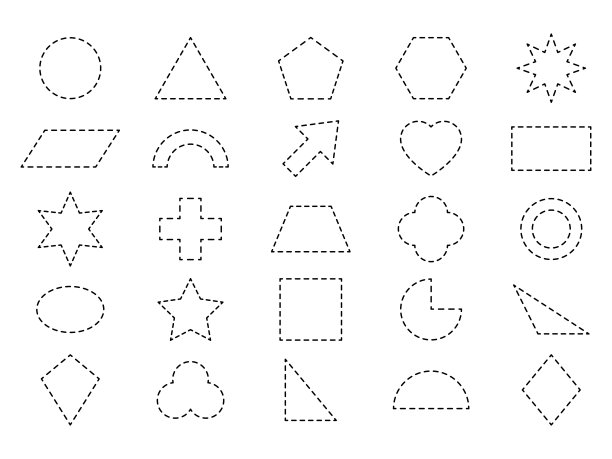 几何图形图标形状多边形元素