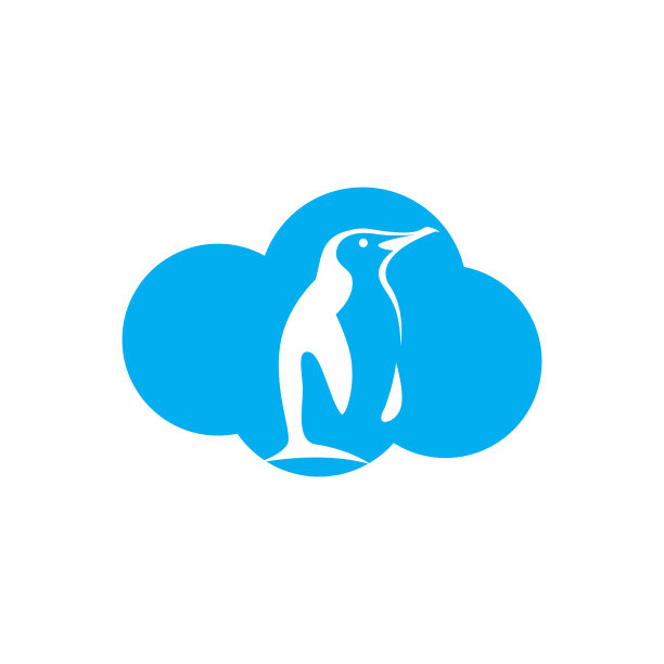个性企鹅logo