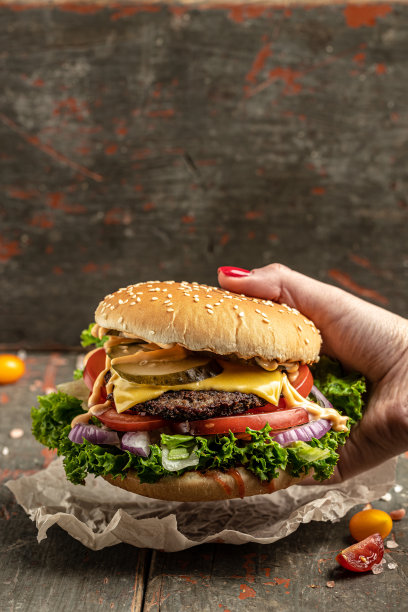 竖版餐饮美食烧烤