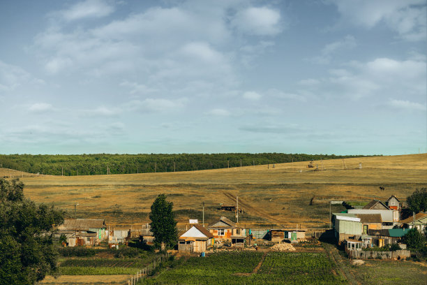 科技田园码头壁纸