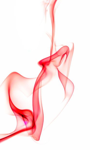 炫彩流动的火焰抽象图案