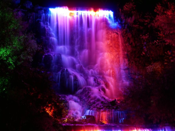 waterfalls