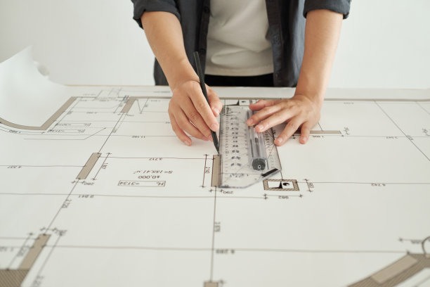 户型图彩图线条