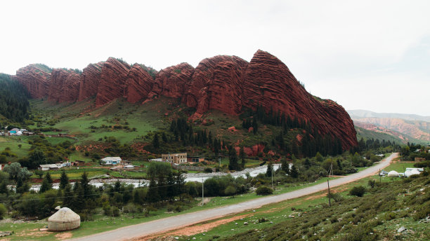 昆仑山全景图