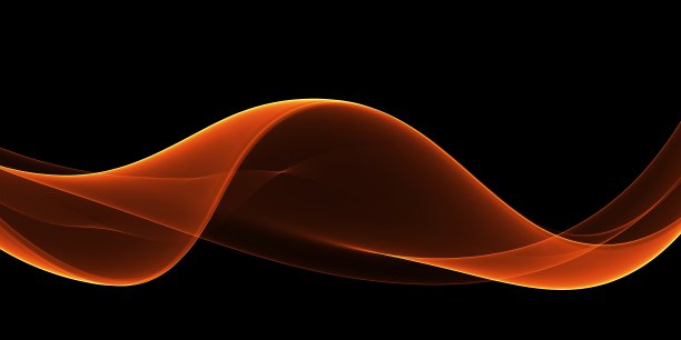 炫彩流动的火焰抽象图案