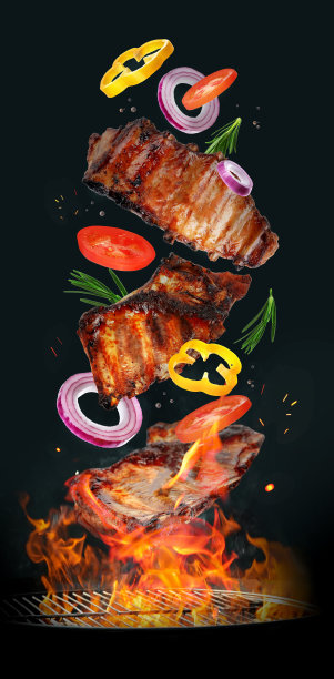 竖版餐饮美食烧烤