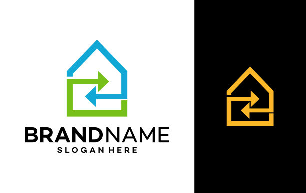 换了房子logo