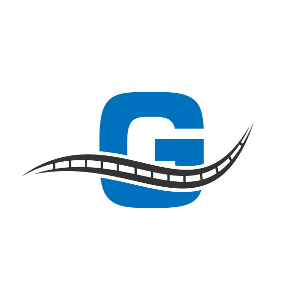 物流运输logo字母g设计标志