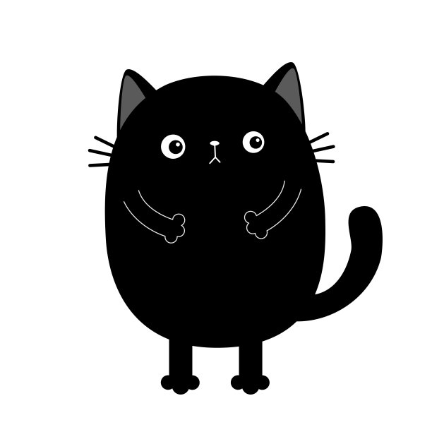 卡通可爱小猫本子封面