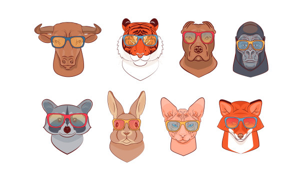 科技兔形象设计