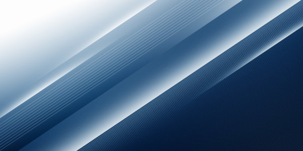 蓝色动感飘逸线条背景图