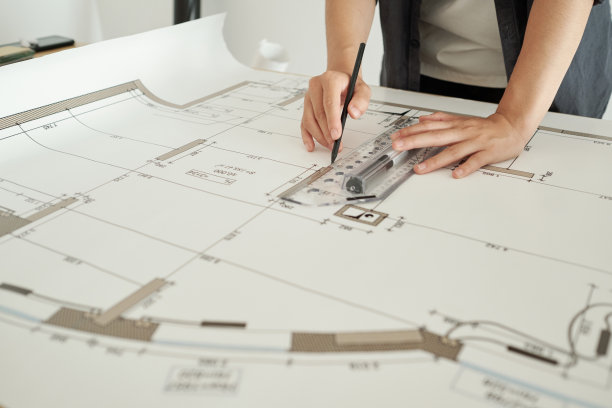 户型图彩图线条