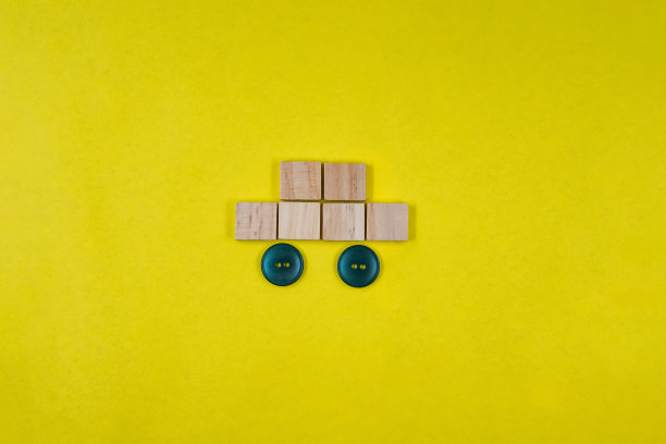 面包车文字背景素材