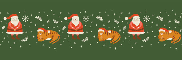 可爱矢量度假元素绿色