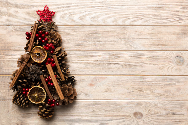 复古装饰品,红色和金色颜色