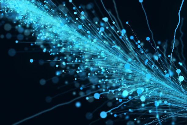 多彩环形几何抽象图案