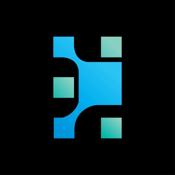 js字母蓝色科技logo