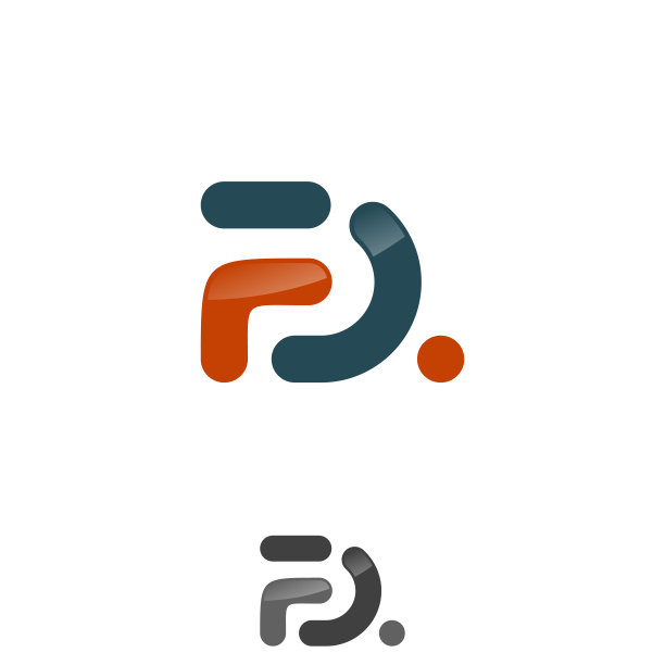 df字母logo设计
