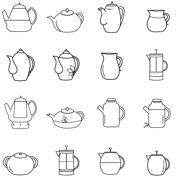 茶艺茶室茶叶logo