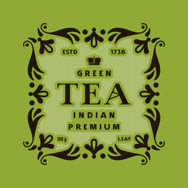 茶叶包装设计字体