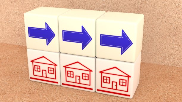 标识系统指向牌效果图