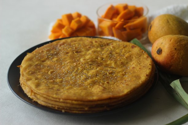 印度芒果抛饼
