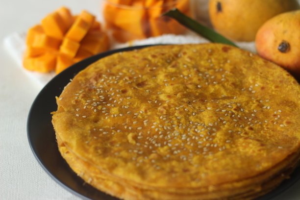 印度芒果抛饼