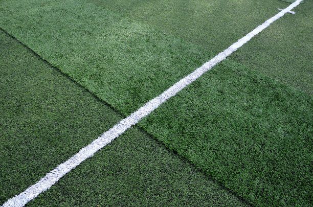 绿草皮绿色毛发线条