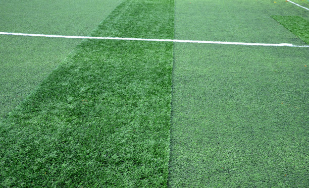 绿草皮绿色毛发线条