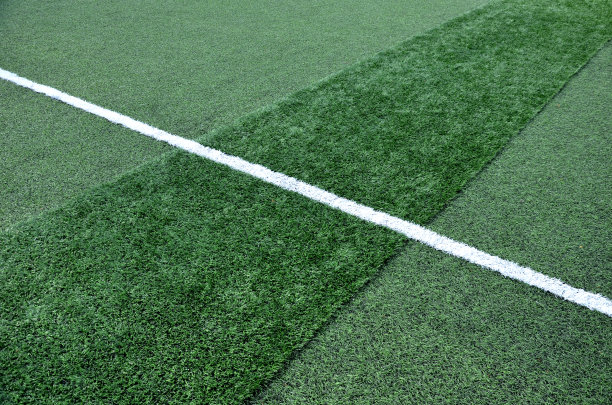 绿草皮绿色毛发线条