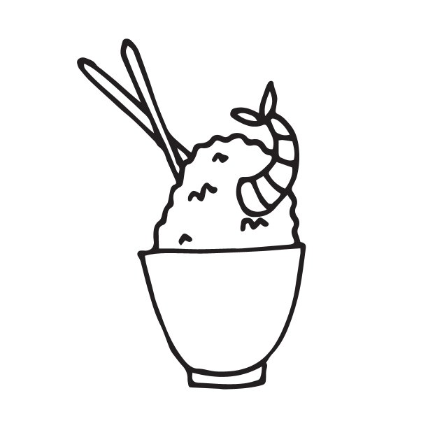  炒饭 logo 