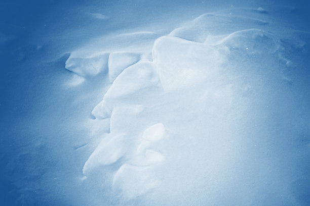 蓝色冰面纹理背景图