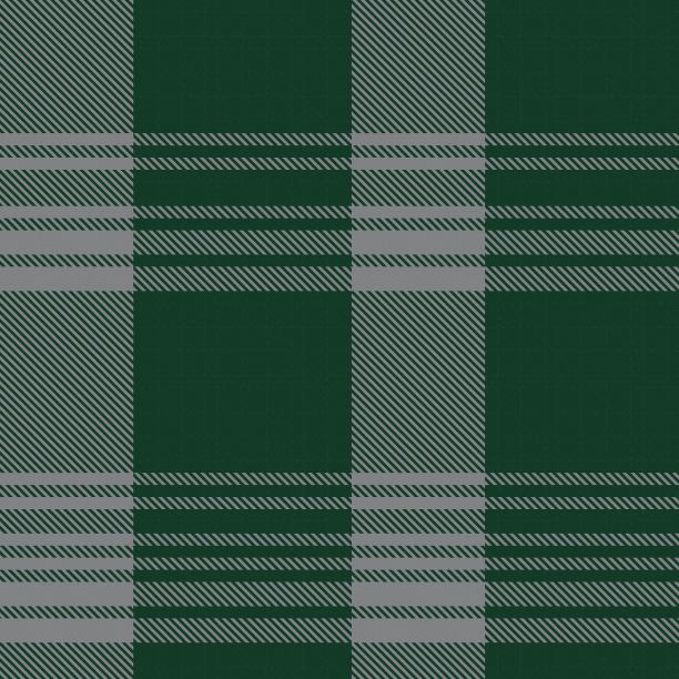 红底格纹服饰图案