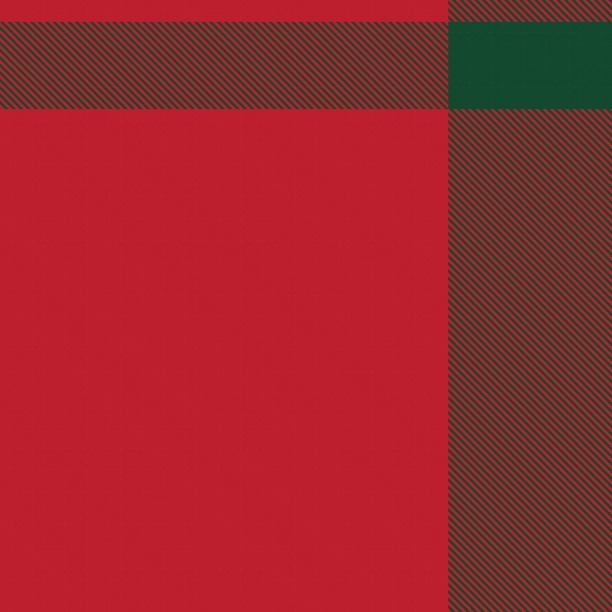 红底格纹服饰图案