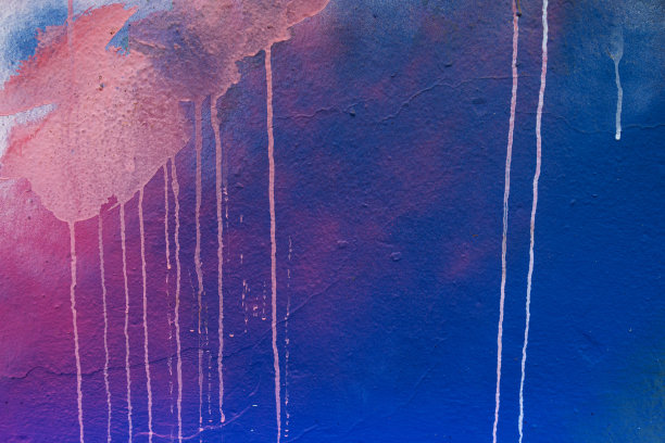 涂鸦抽象背景彩虹纹理