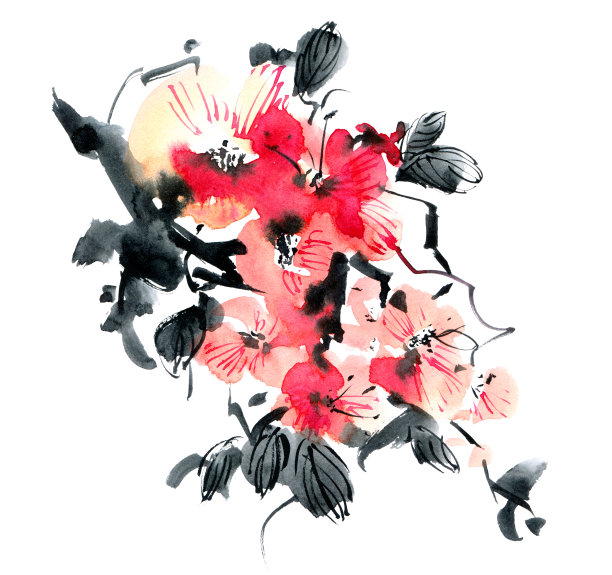 东亚文化,水彩画颜料,画画