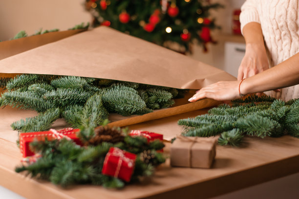 绿色包装盒创意礼品盒