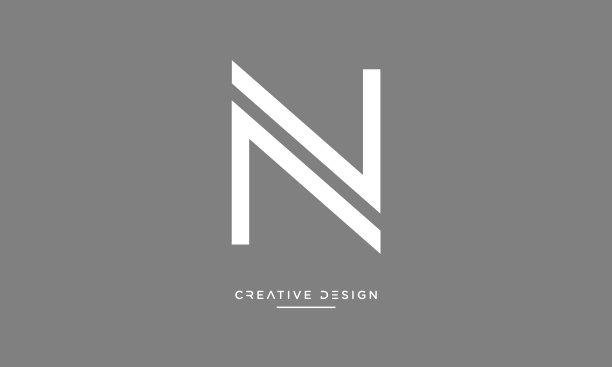 n字母logo,v字母logo