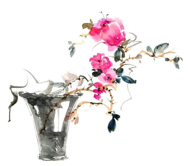 东亚文化,水彩画颜料,画画